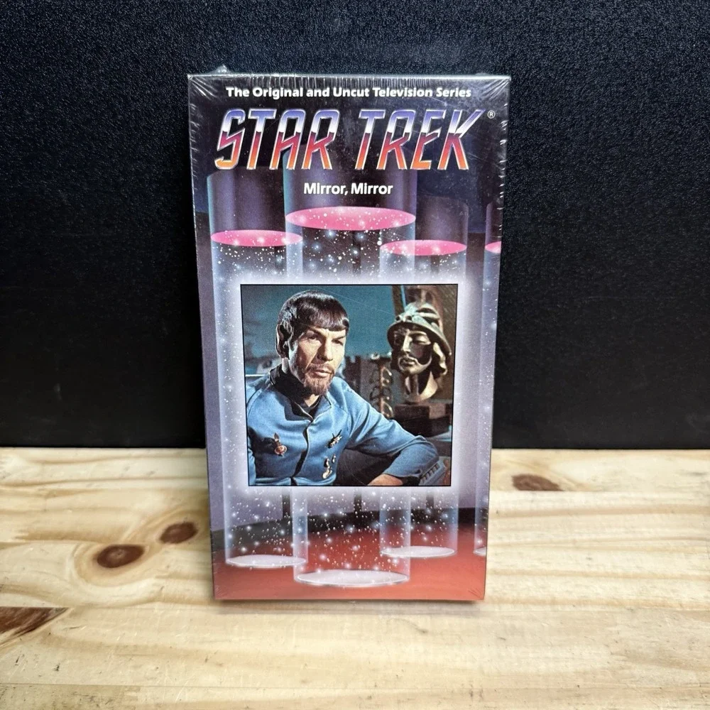 Star Trek Original TV Series Uncut Mirror Mirror (VHS,‎ 1988) Sealed Watermark